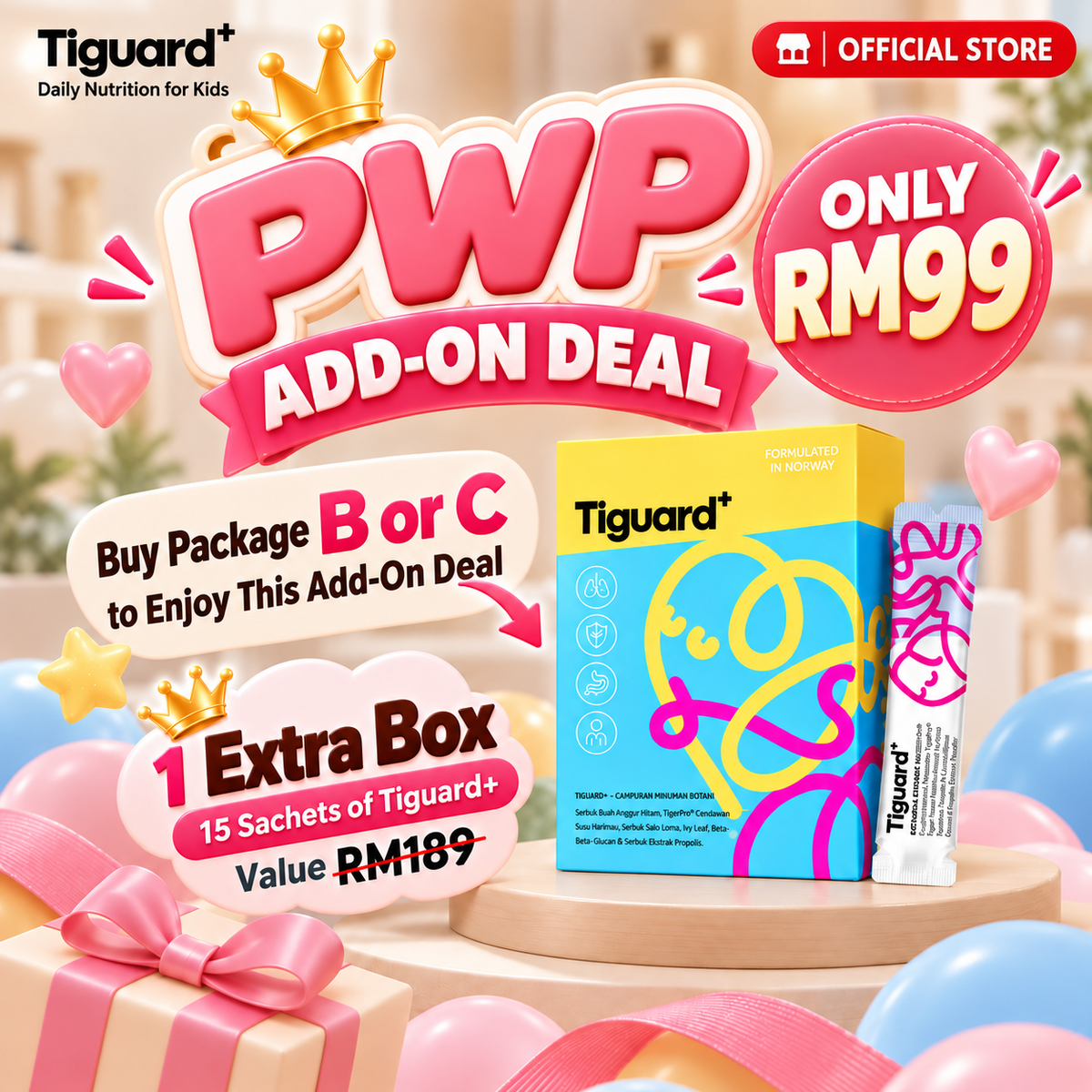 Tiguard+ BUY 10 FREE 20【RM1288 - 10 Boxes PWP】