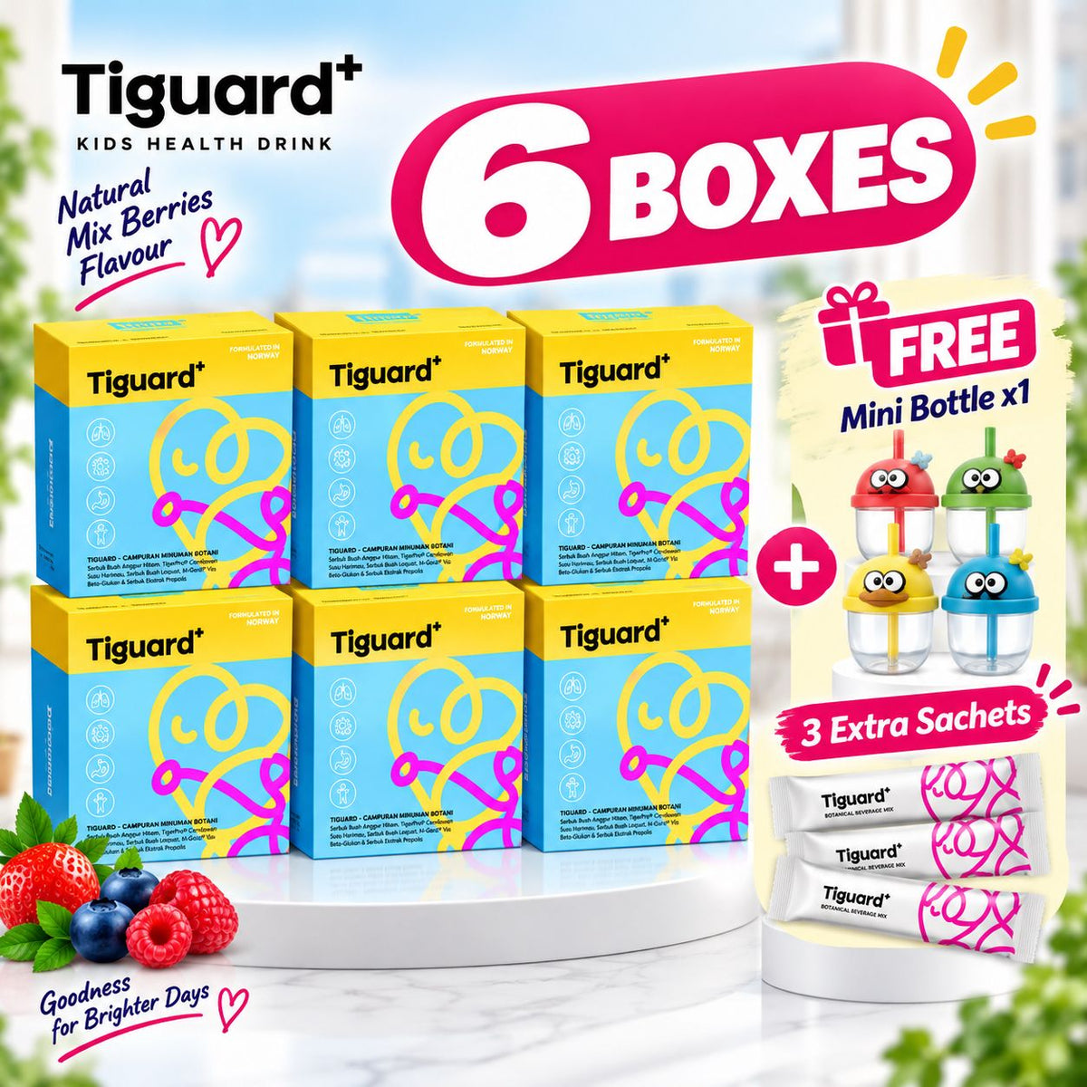 Tiguard+ BUY 6 FREE 4【RM798 - 6 Boxes 】